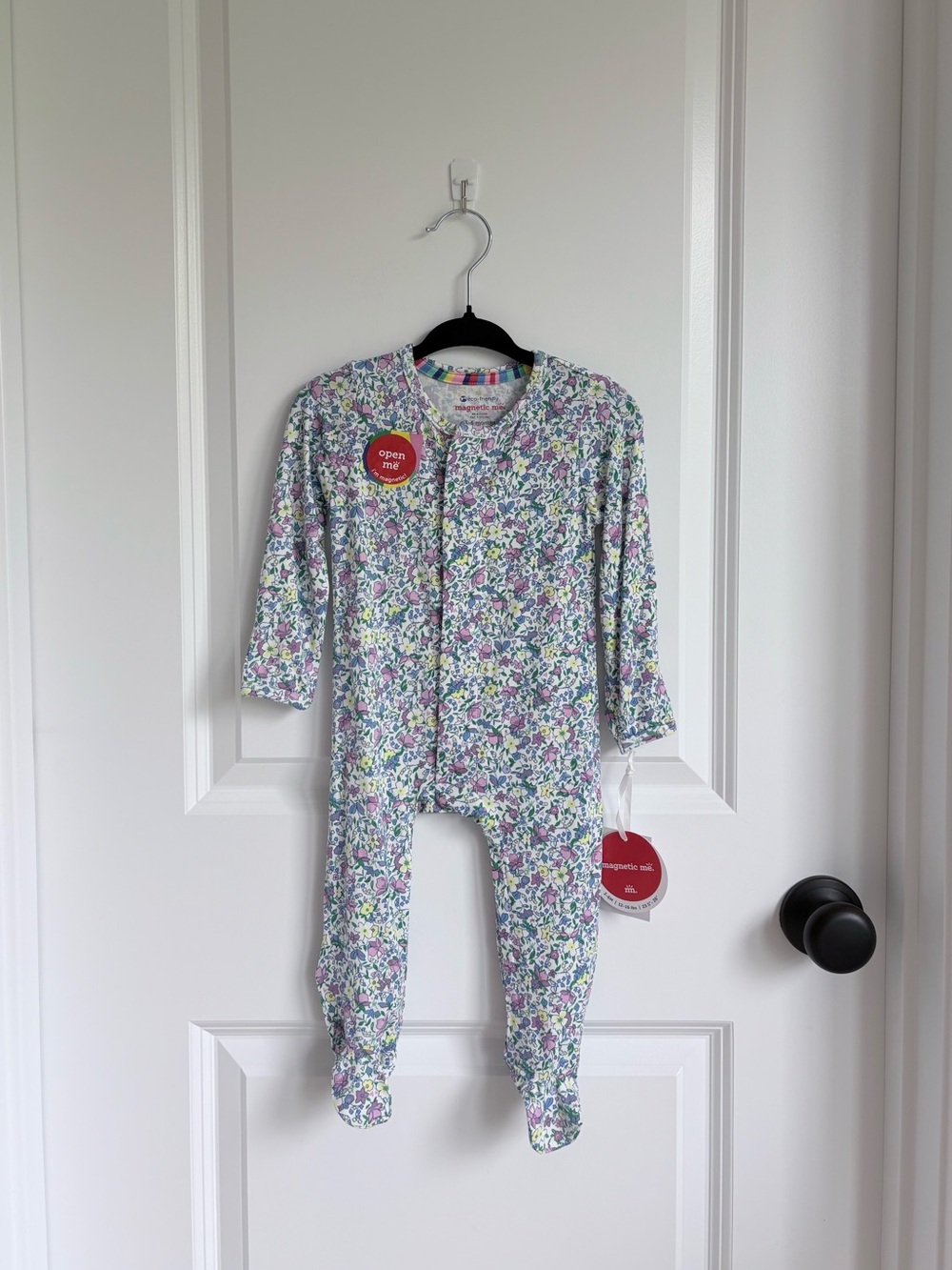 🪻Magnetic Me Modal Lavinia Floral Footie NWT